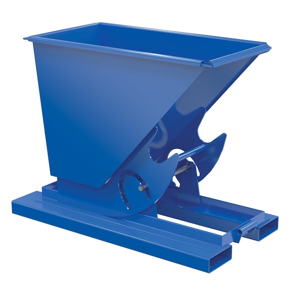 HOPPER W/O BUMP & DUMP HD .33 CU 6K BLUE